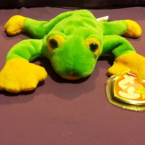 Ty Beanie Babies Smoochy the Frog